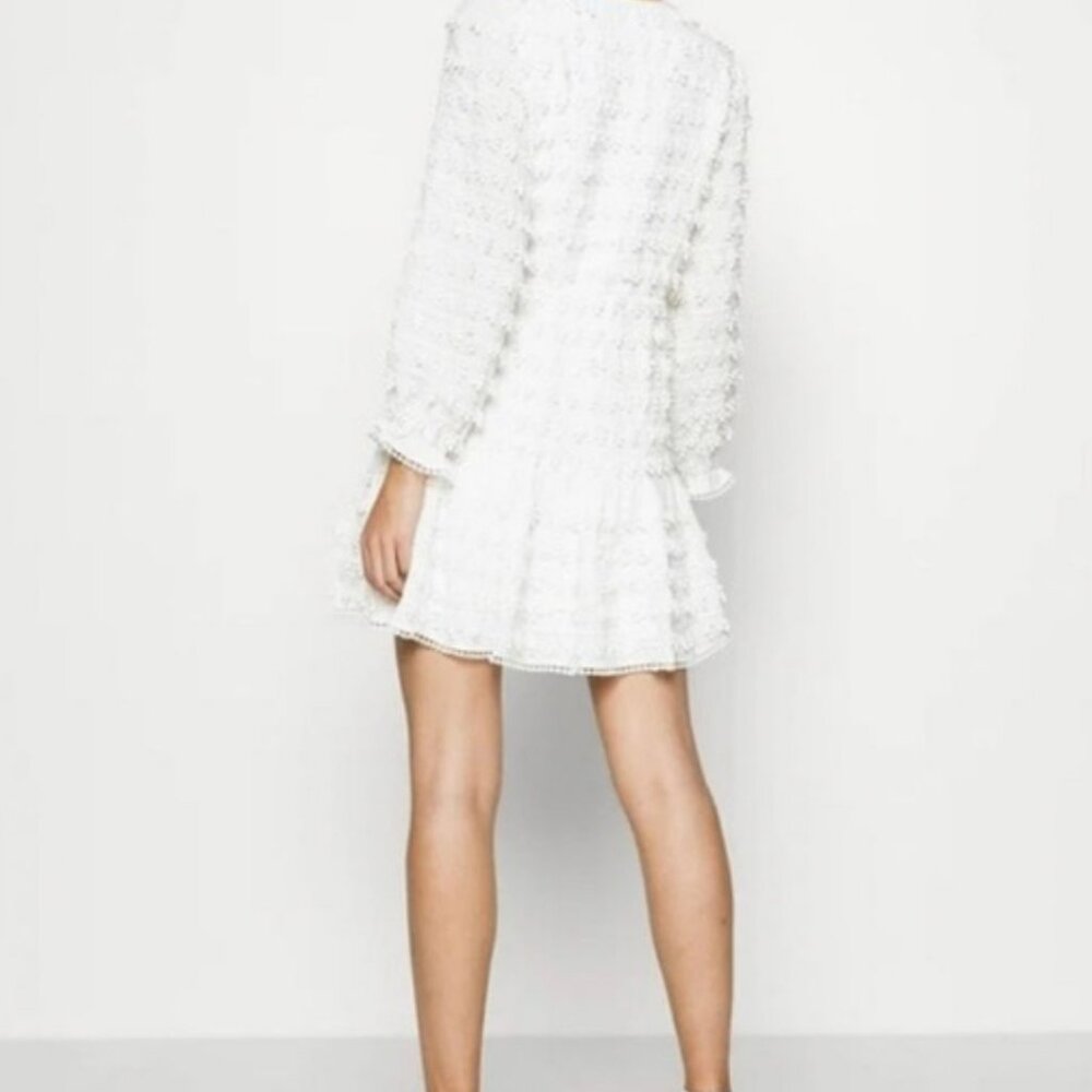 NWT Farm Rio Fringe Detail Mini Dress - Picture 4 of 15